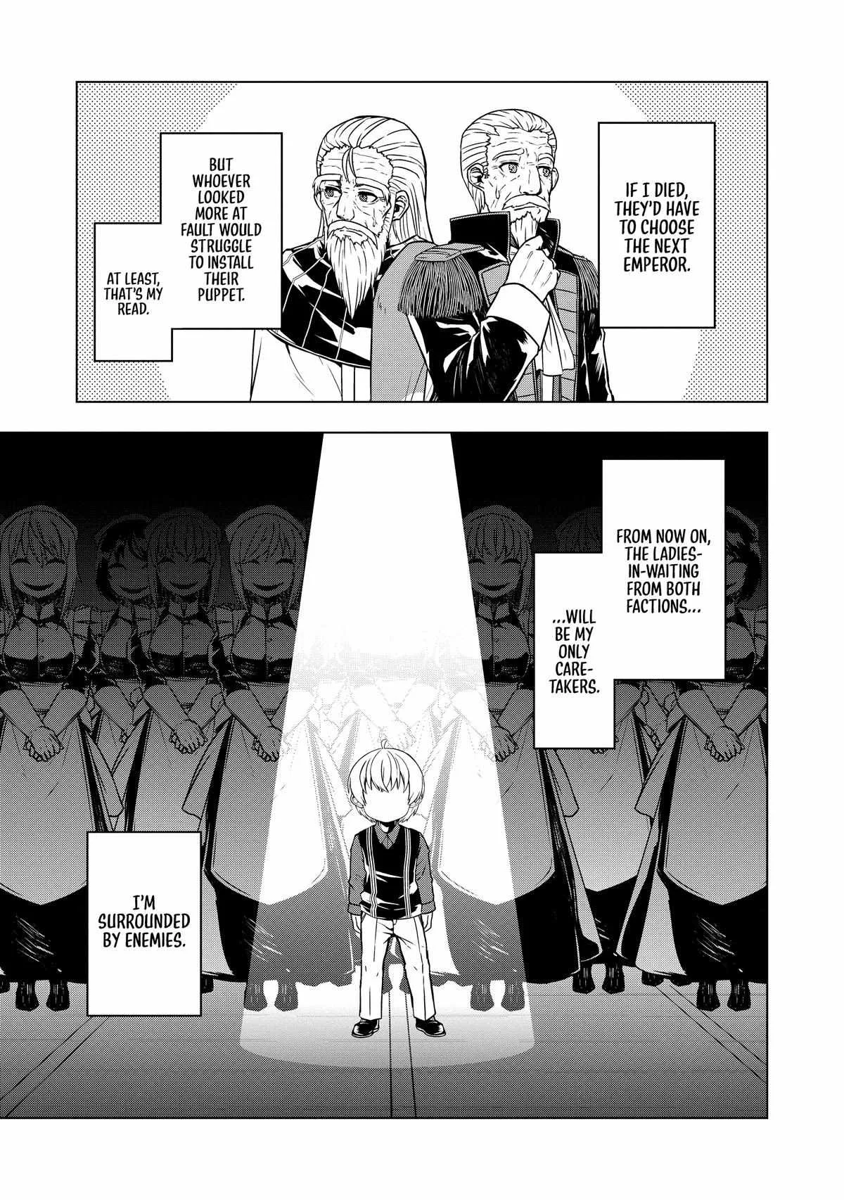 Tensei Shitara Koutei deshita ~Umare Nagara no Koutei wa Kono Saki Ikinokoreru ka Chapter 3 page 27
