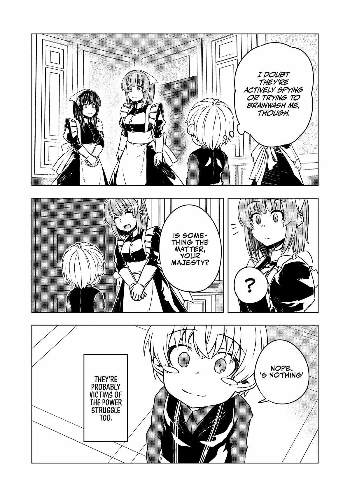 Tensei Shitara Koutei deshita ~Umare Nagara no Koutei wa Kono Saki Ikinokoreru ka Chapter 3 page 28