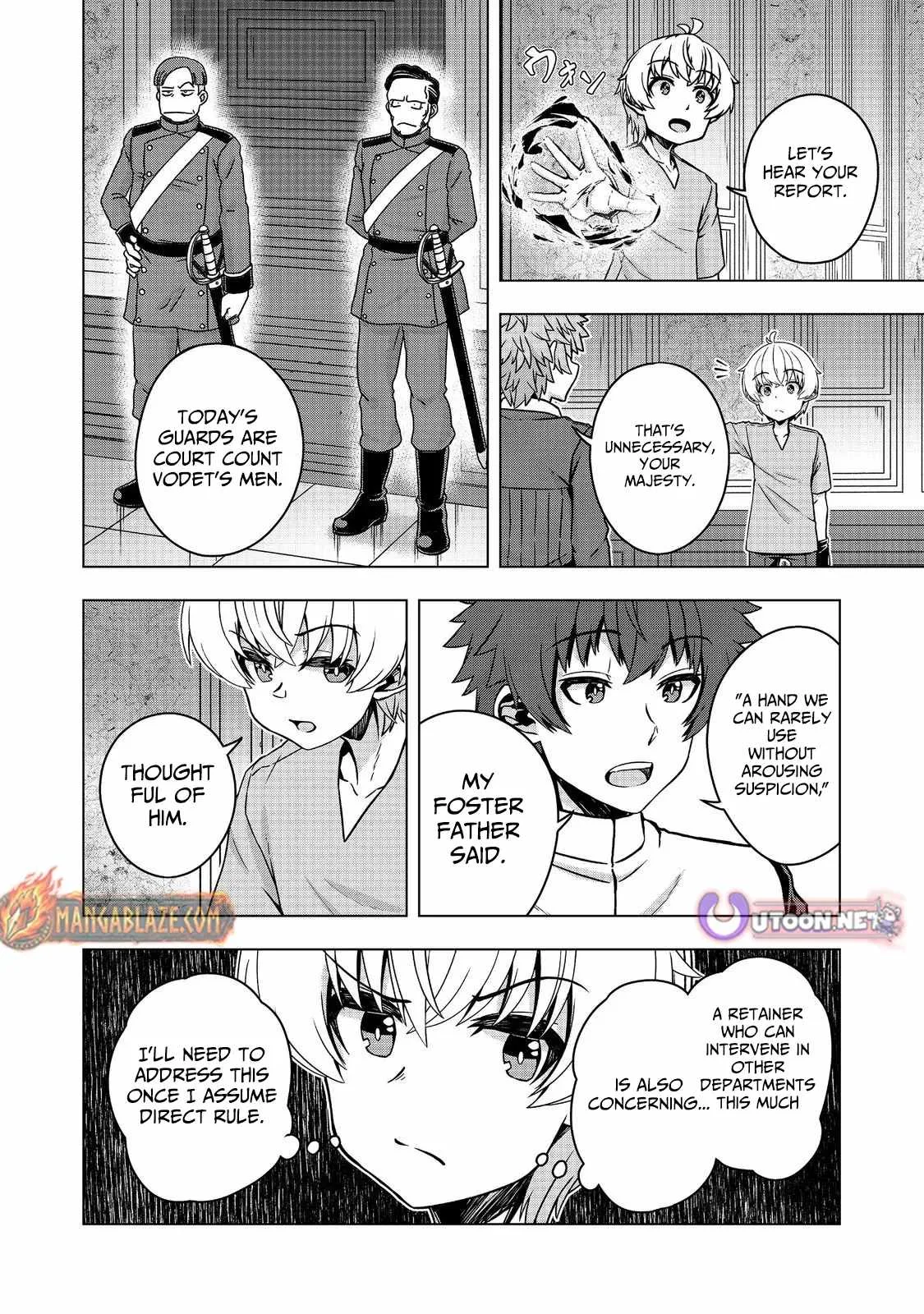 Tensei Shitara Koutei deshita ~Umare Nagara no Koutei wa Kono Saki Ikinokoreru ka Chapter 30.1 page 13
