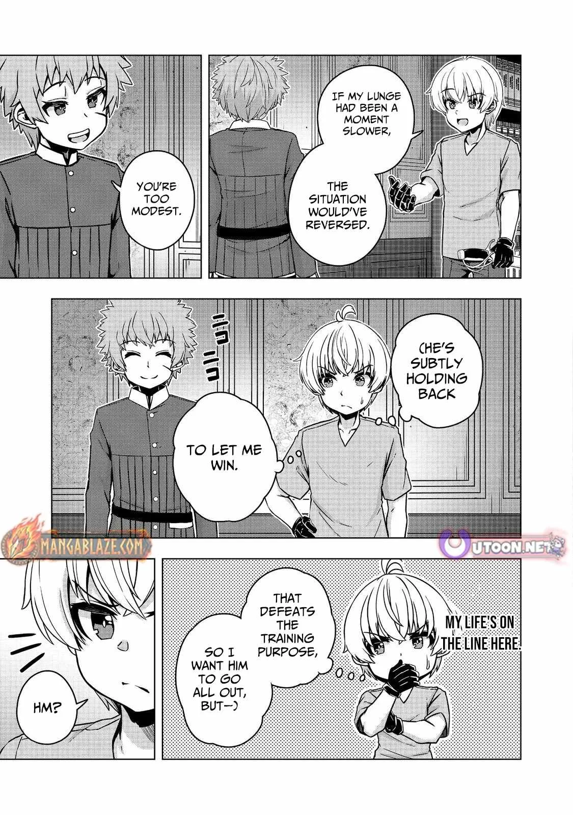 Tensei Shitara Koutei deshita ~Umare Nagara no Koutei wa Kono Saki Ikinokoreru ka Chapter 30.1 page 10