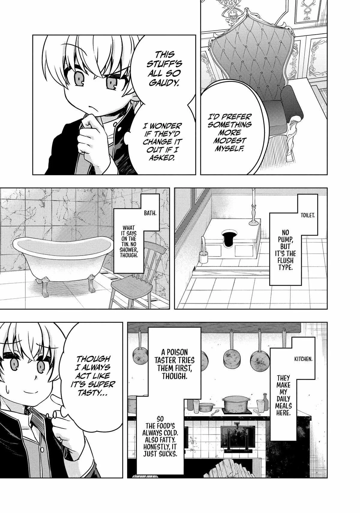 Tensei Shitara Koutei deshita ~Umare Nagara no Koutei wa Kono Saki Ikinokoreru ka Chapter 5.5 page 5