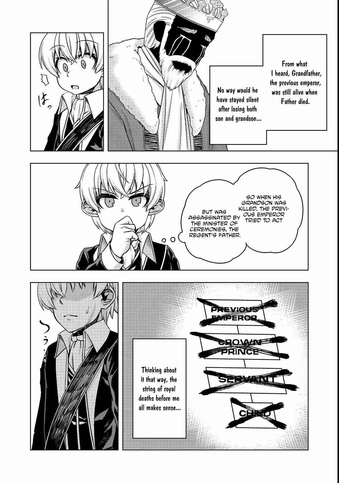 Tensei Shitara Koutei deshita ~Umare Nagara no Koutei wa Kono Saki Ikinokoreru ka Chapter 6 page 23