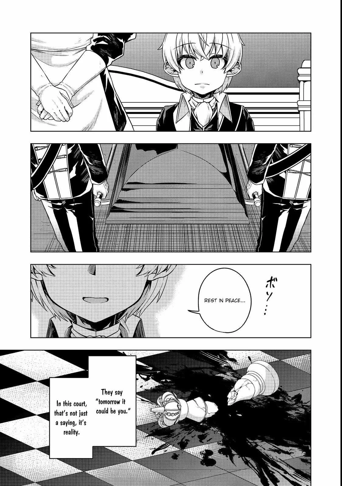 Tensei Shitara Koutei deshita ~Umare Nagara no Koutei wa Kono Saki Ikinokoreru ka Chapter 6 page 34