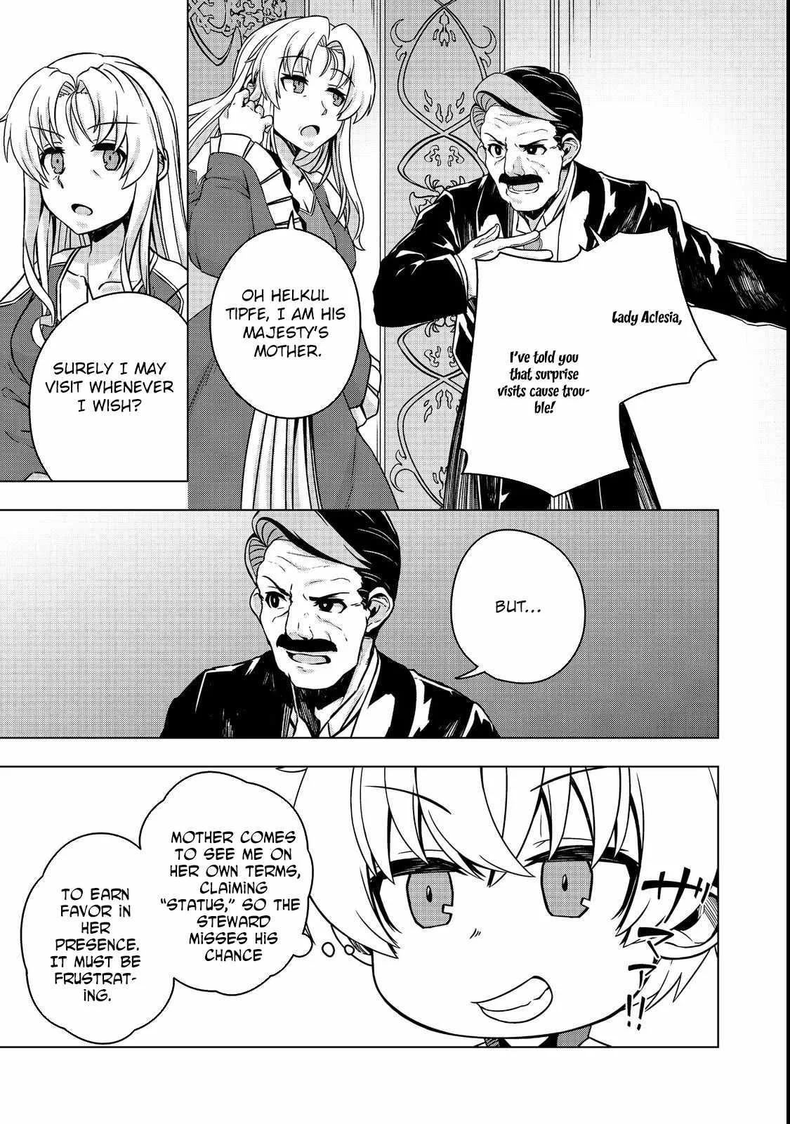 Tensei Shitara Koutei deshita ~Umare Nagara no Koutei wa Kono Saki Ikinokoreru ka Chapter 7 page 23