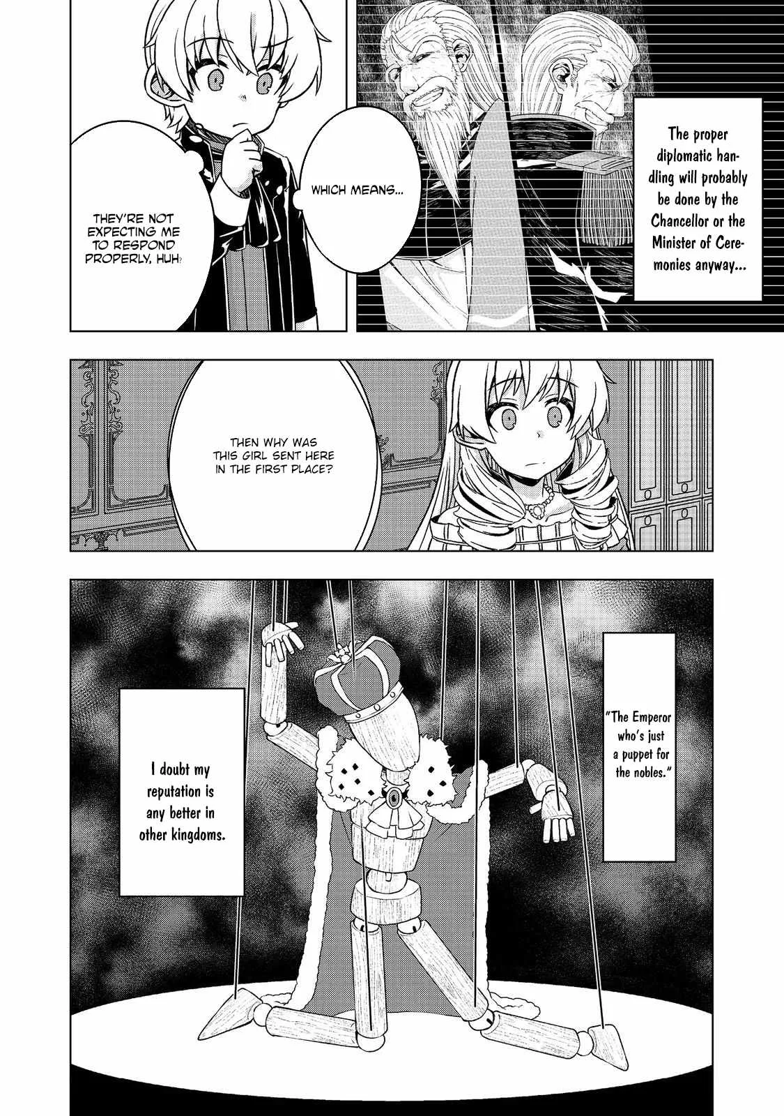 Tensei Shitara Koutei deshita ~Umare Nagara no Koutei wa Kono Saki Ikinokoreru ka Chapter 9 page 27