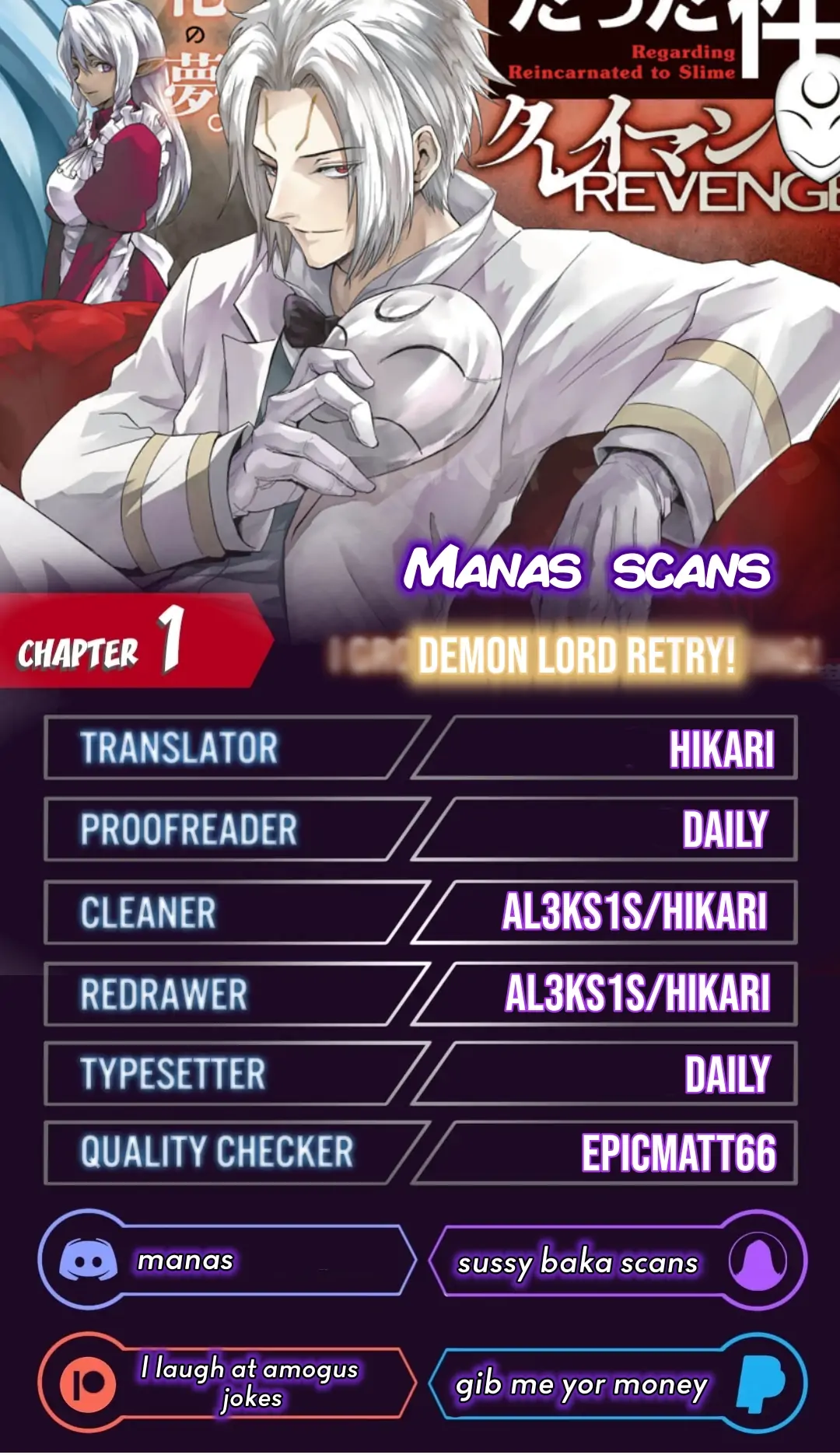 Tensei Shitara Slime Datta Ken: Clayman Revenge Chapter 1 page 65