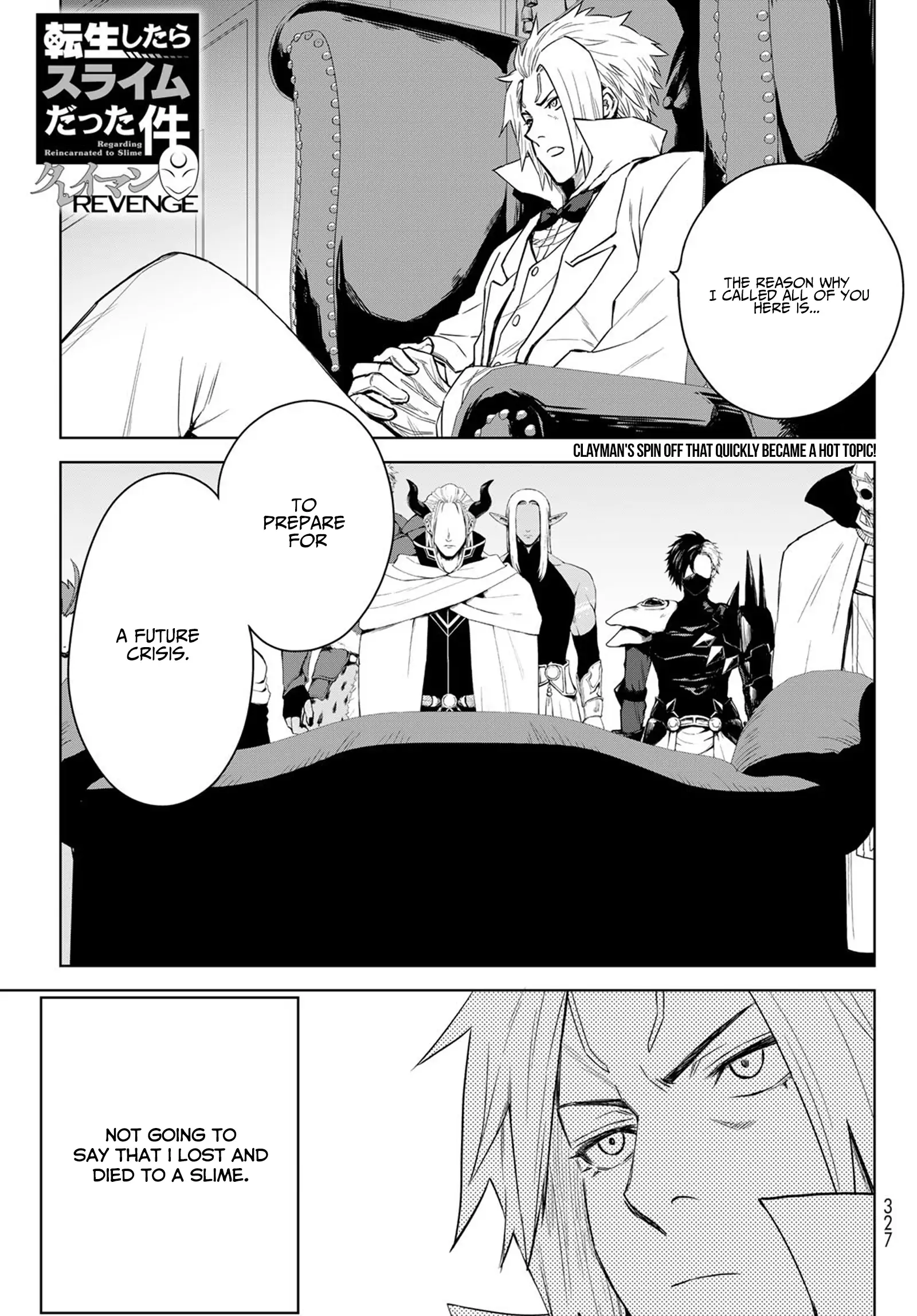 Tensei Shitara Slime Datta Ken: Clayman Revenge Chapter 3 page 1