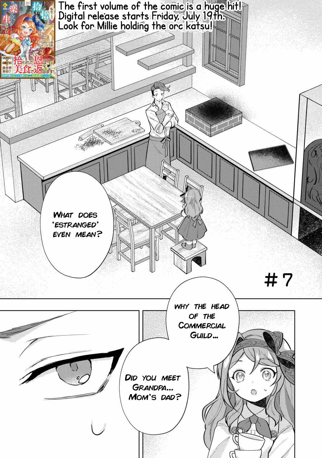 Tensei Shitara Suterareta ga, Hirowarete Tanoshiku Ikiteimasu Chapter 7 page 1