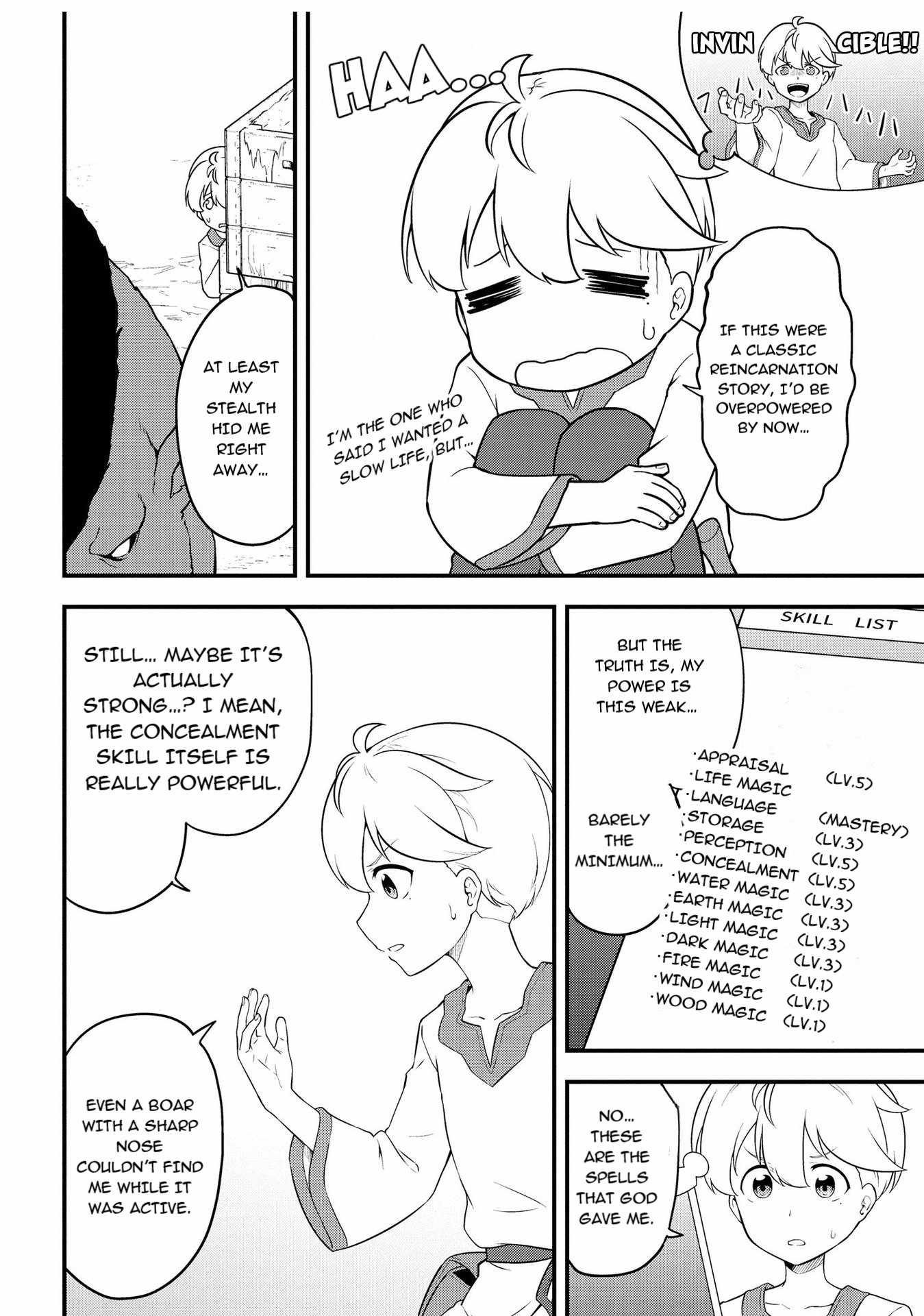 TENSEISHA WA SEKEN SHIRAZU TOKUTEN SKILL DE SLOW LIFE!? COMIC-BAN Chapter 2.1 page 4