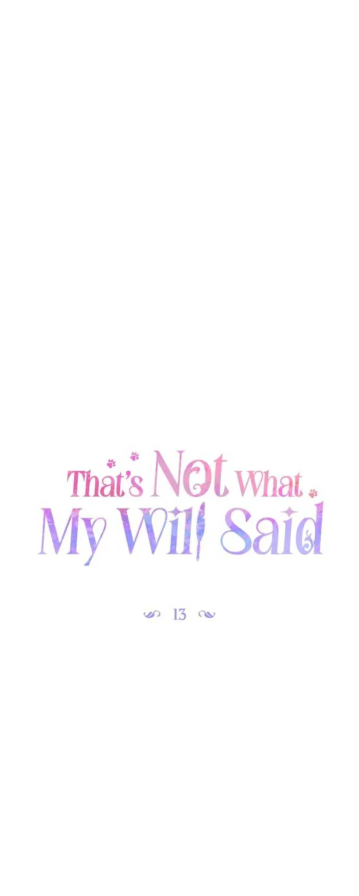 That’s Not What My Will Said Chapter 13 page 31