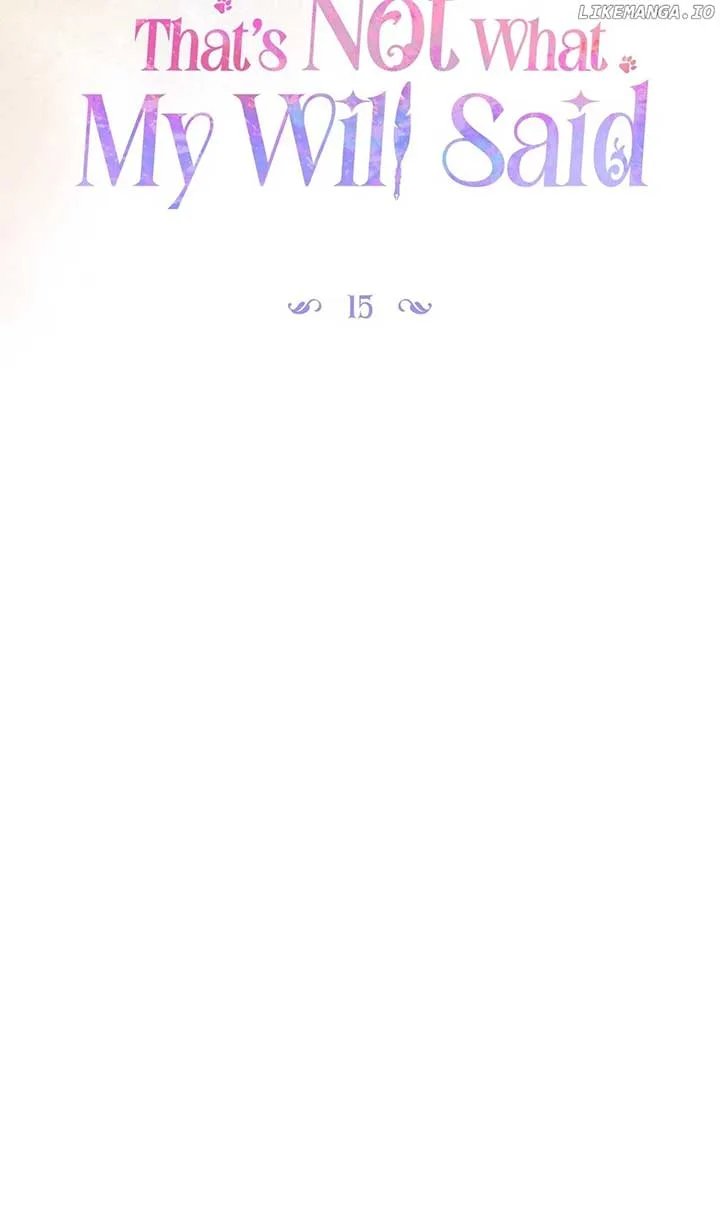 That’s Not What My Will Said Chapter 15 page 38