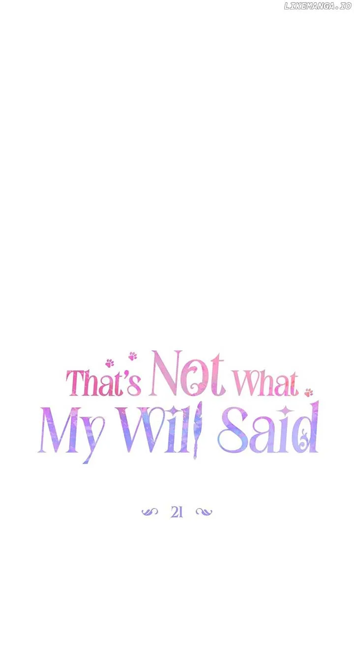 That’s Not What My Will Said Chapter 21 page 28