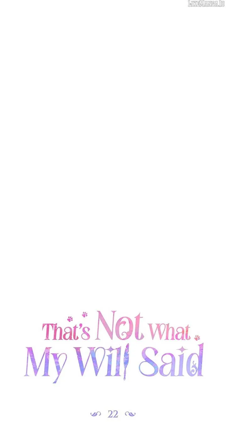 That’s Not What My Will Said Chapter 22 page 18
