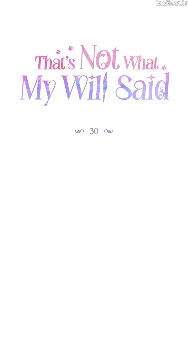 That’s Not What My Will Said Chapter 30 page 27