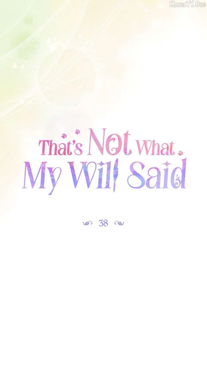 That’s Not What My Will Said Chapter 38 page 37