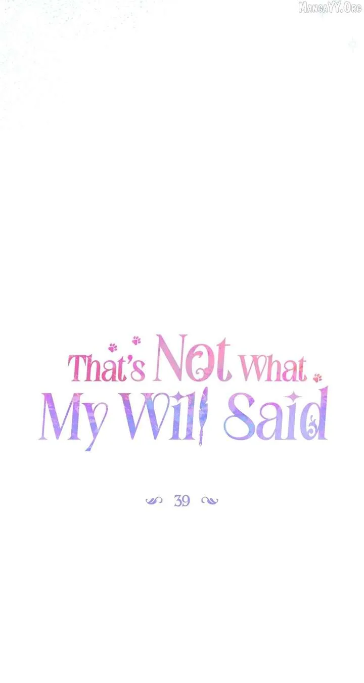 That’s Not What My Will Said Chapter 39 page 37