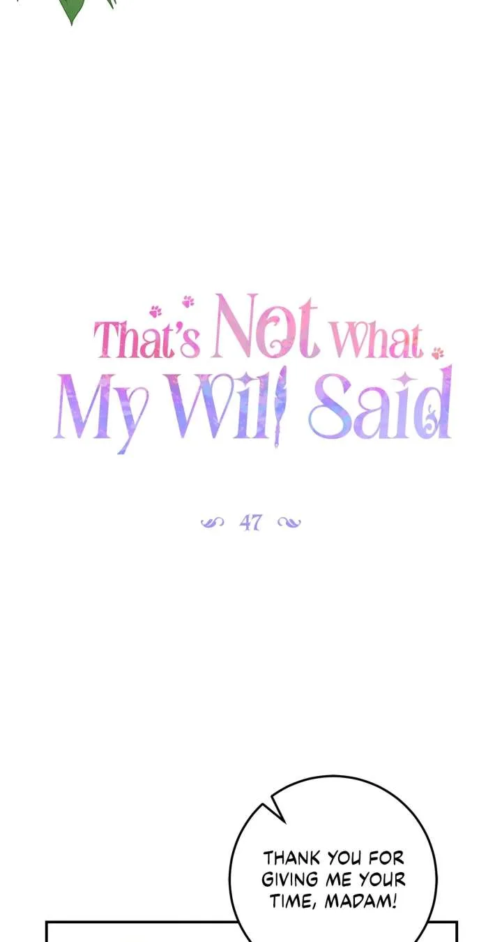 That’s Not What My Will Said Chapter 47 page 17