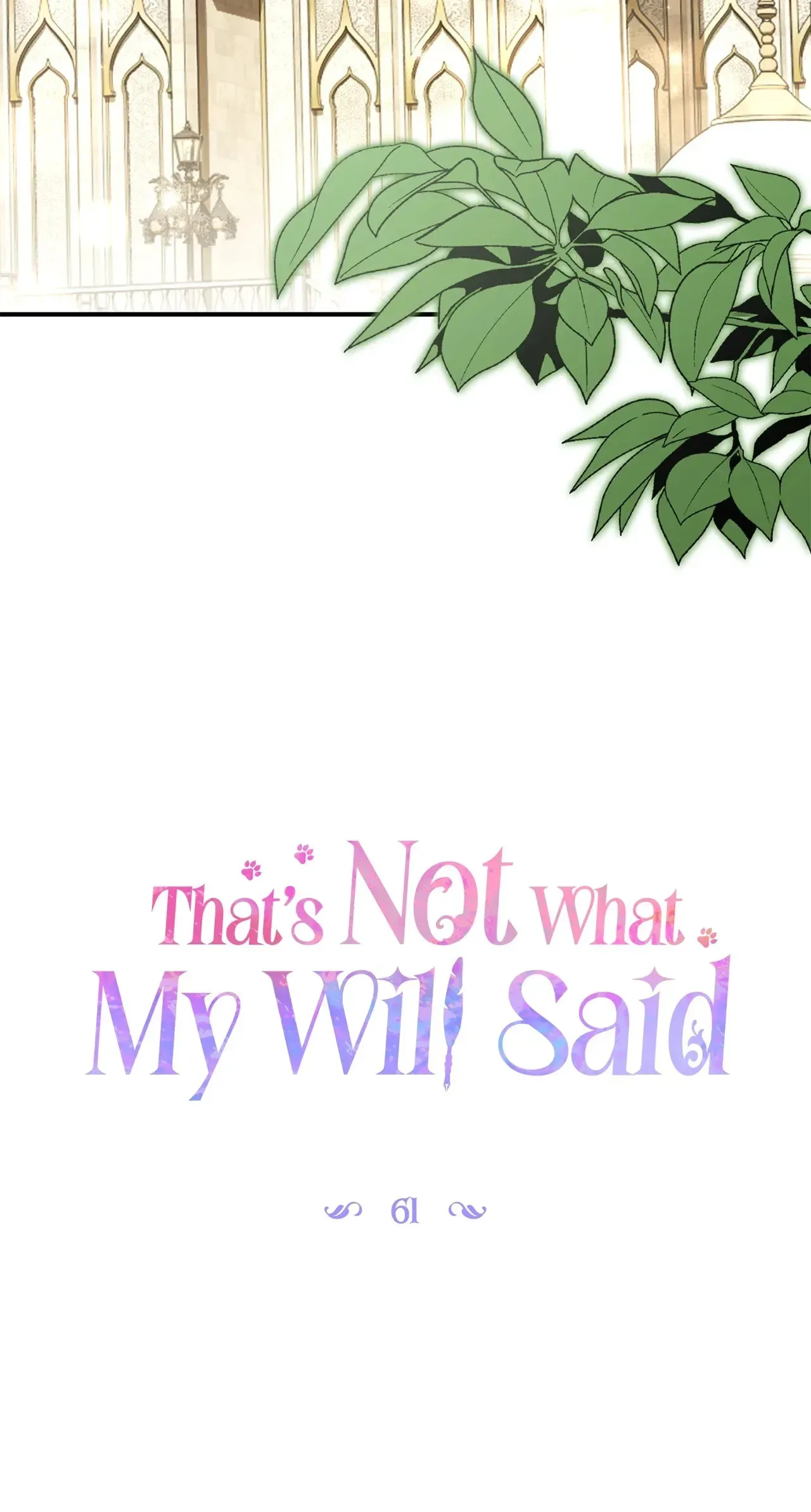 That’s Not What My Will Said Chapter 61 page 37