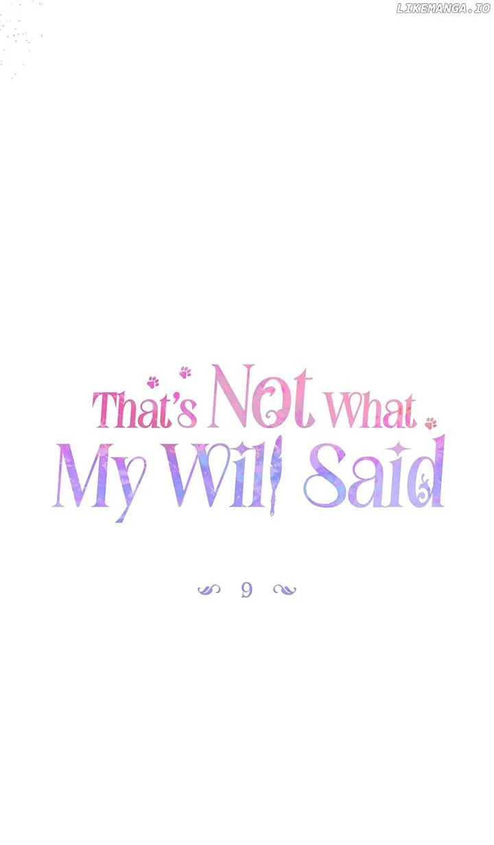 That’s Not What My Will Said Chapter 9 page 44