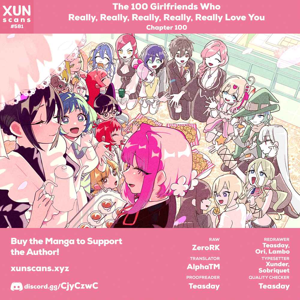 The 100 Girlfriends Who Really, Really, Really, Really, Really Love You Chapter 100 page 1