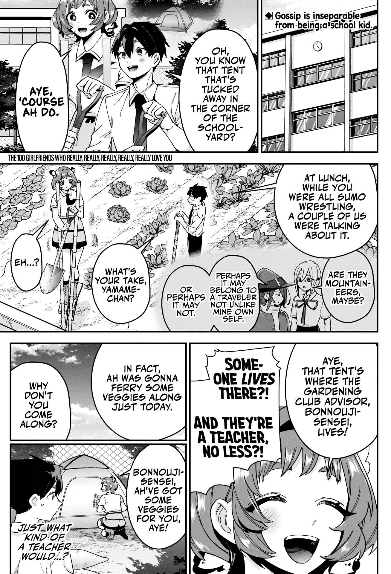 The 100 Girlfriends Who Really, Really, Really, Really, Really Love You Chapter 108 page 2