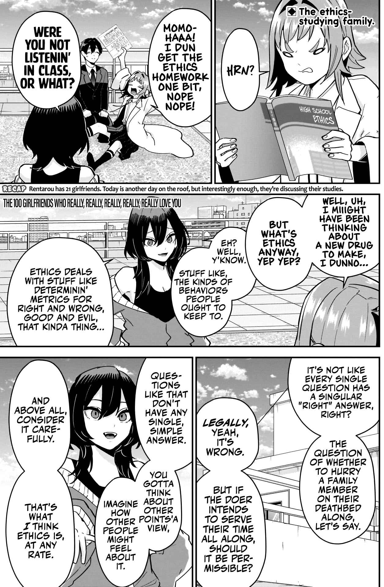 The 100 Girlfriends Who Really, Really, Really, Really, Really Love You Chapter 113 page 2