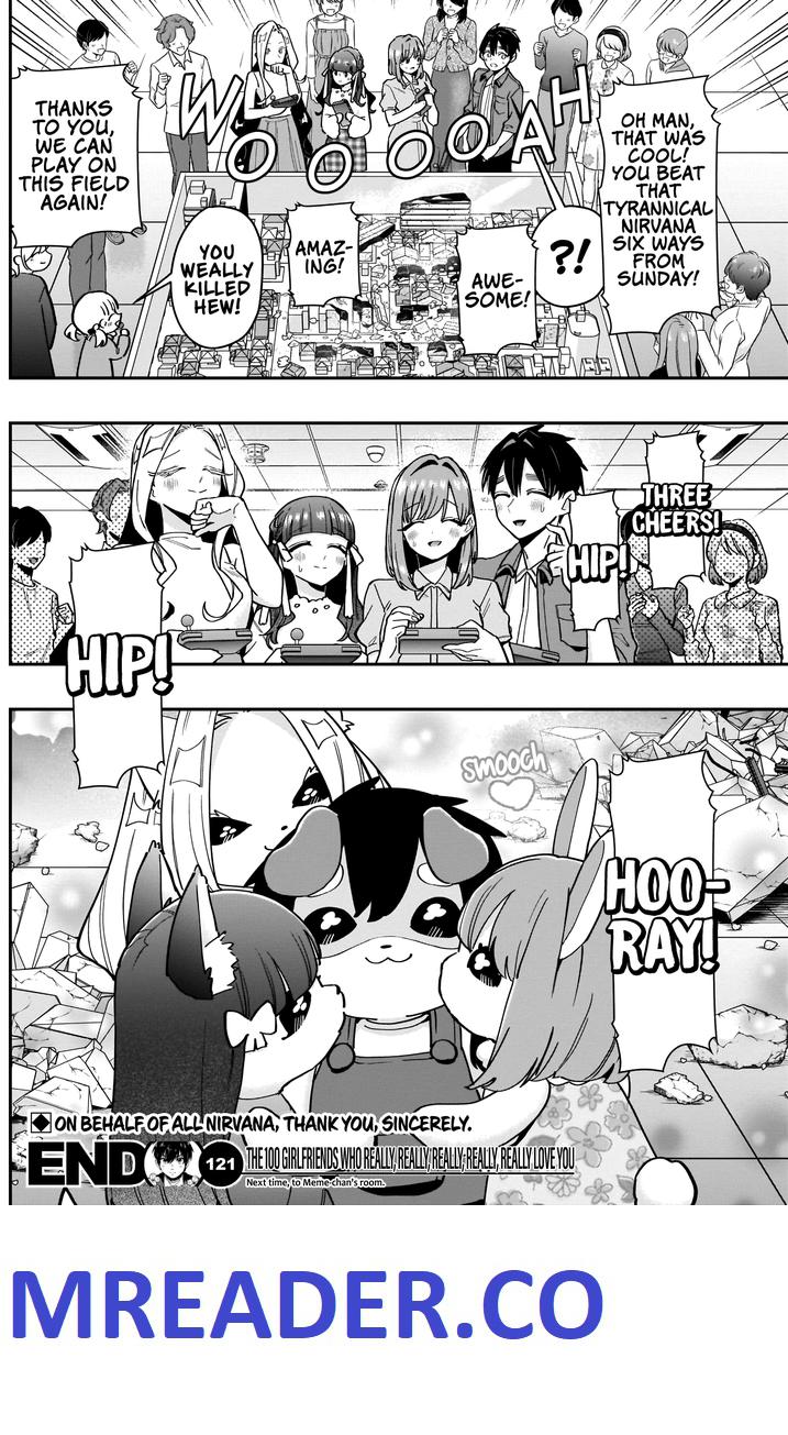 The 100 Girlfriends Who Really, Really, Really, Really, Really Love You Chapter 121 page 21