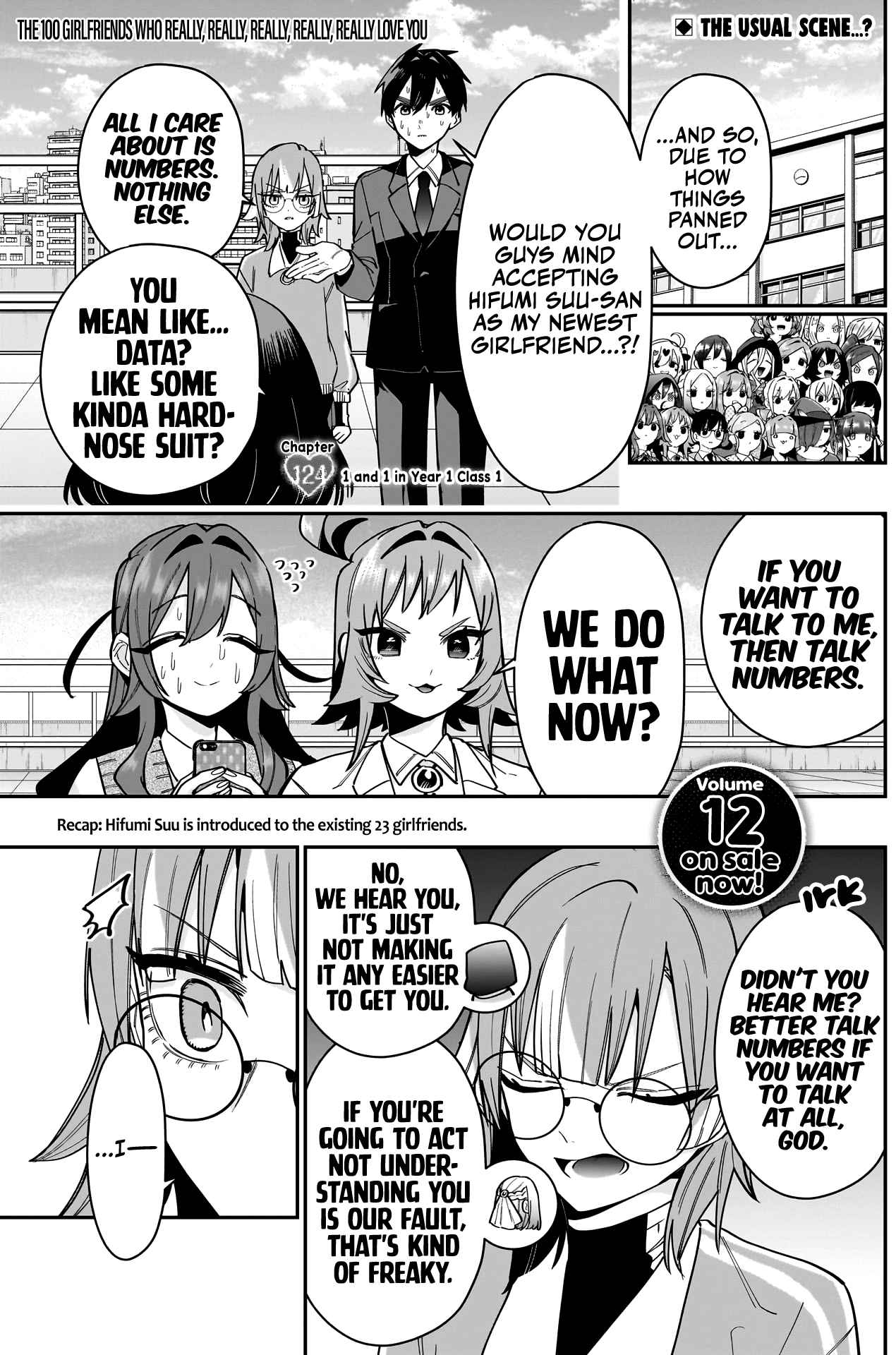 The 100 Girlfriends Who Really, Really, Really, Really, Really Love You Chapter 124 page 2