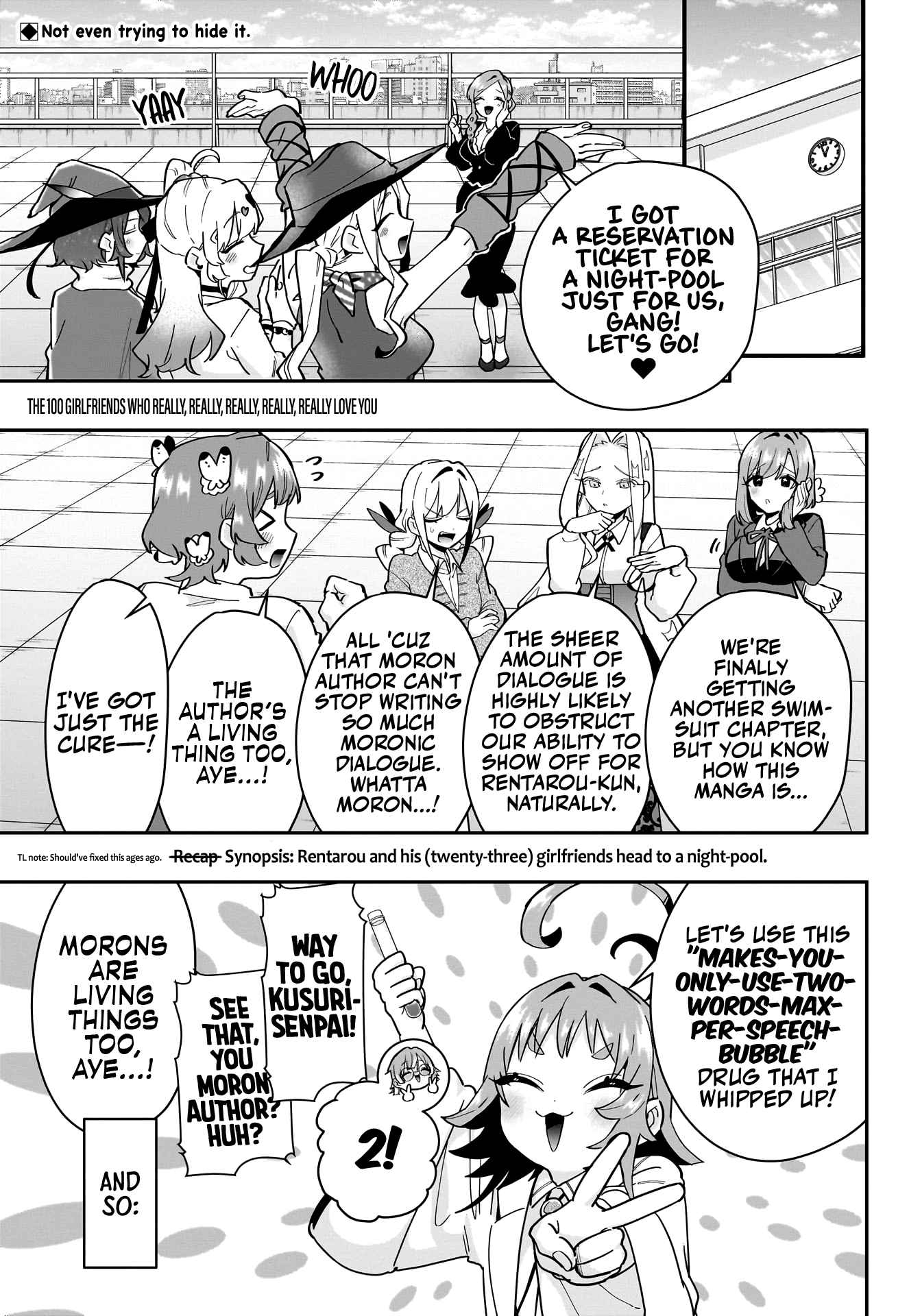 The 100 Girlfriends Who Really, Really, Really, Really, Really Love You Chapter 127 page 2