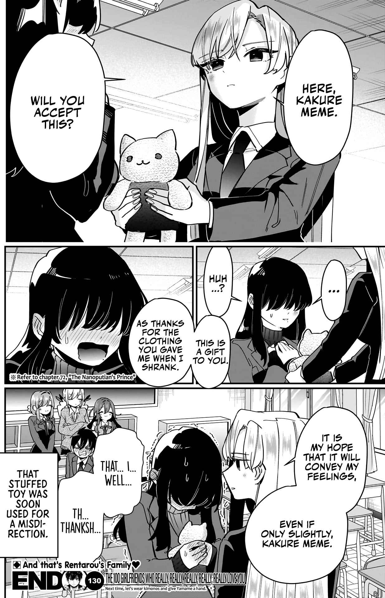 The 100 Girlfriends Who Really, Really, Really, Really, Really Love You Chapter 130 page 25