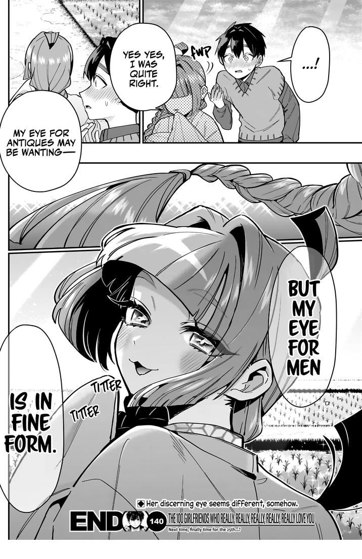 The 100 Girlfriends Who Really, Really, Really, Really, Really Love You Chapter 140 page 21