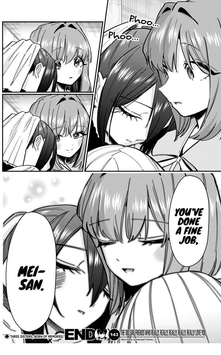 The 100 Girlfriends Who Really, Really, Really, Really, Really Love You Chapter 143 page 22