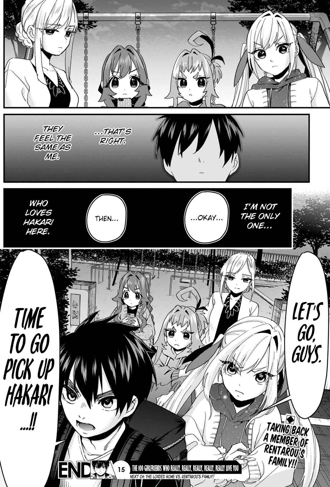The 100 Girlfriends Who Really, Really, Really, Really, Really Love You Chapter 15 page 21