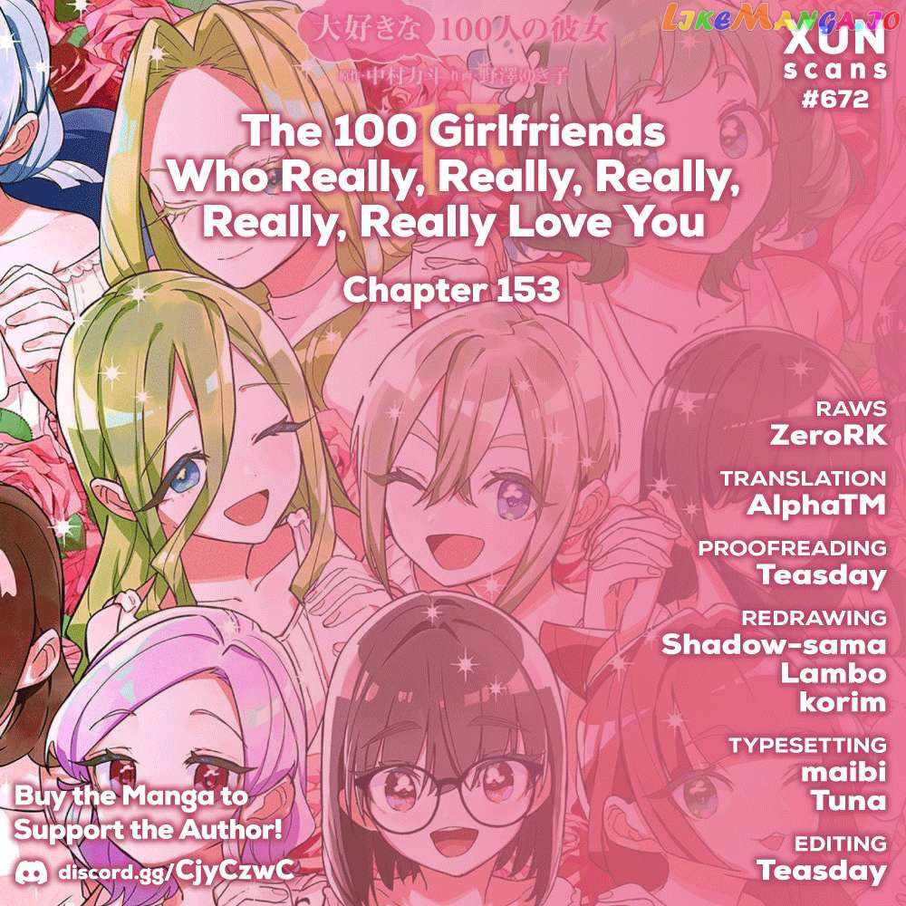 The 100 Girlfriends Who Really, Really, Really, Really, Really Love You Chapter 153 page 1