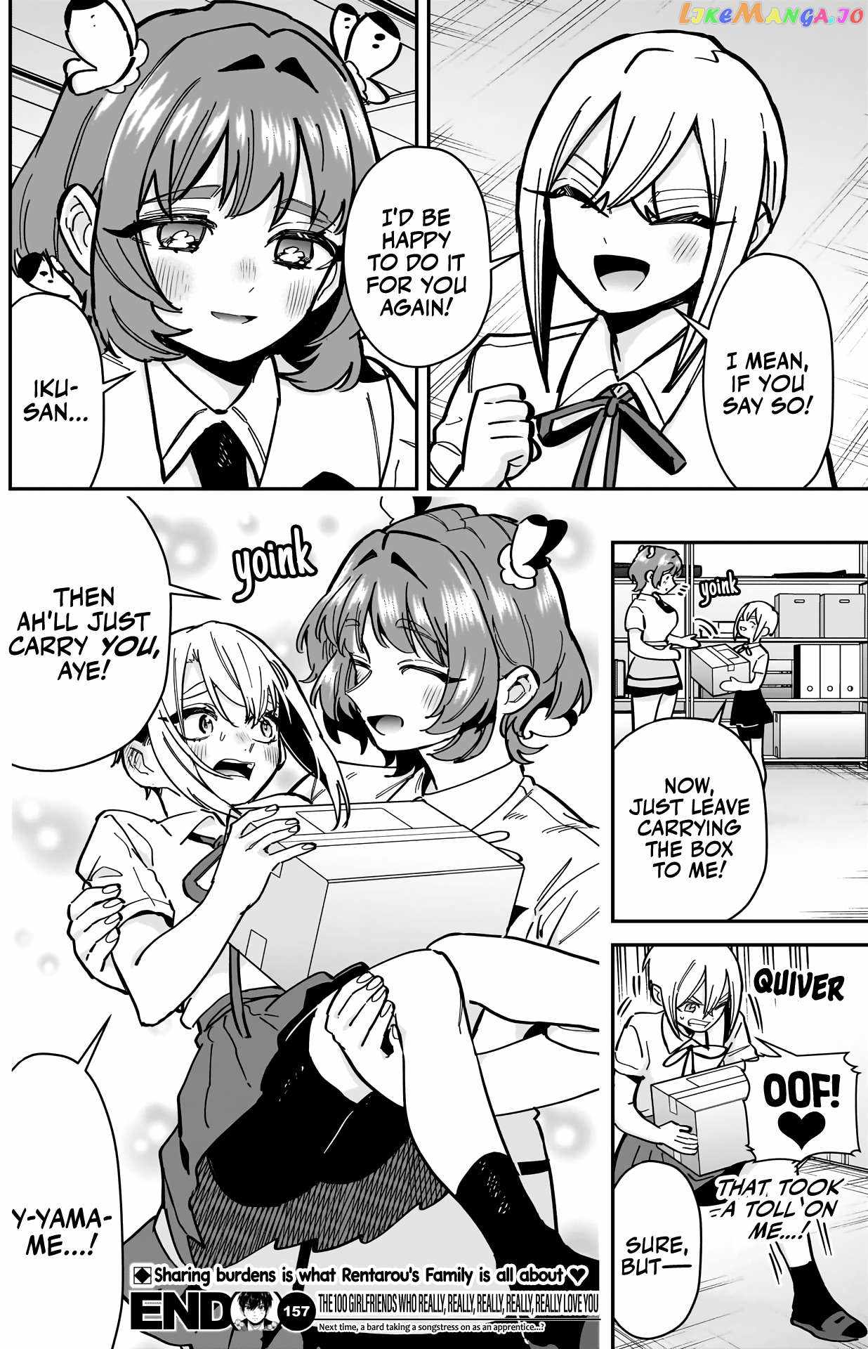 The 100 Girlfriends Who Really, Really, Really, Really, Really Love You Chapter 157 page 21