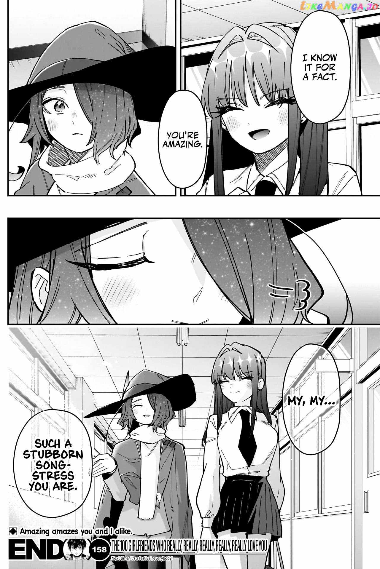 The 100 Girlfriends Who Really, Really, Really, Really, Really Love You Chapter 158 page 22