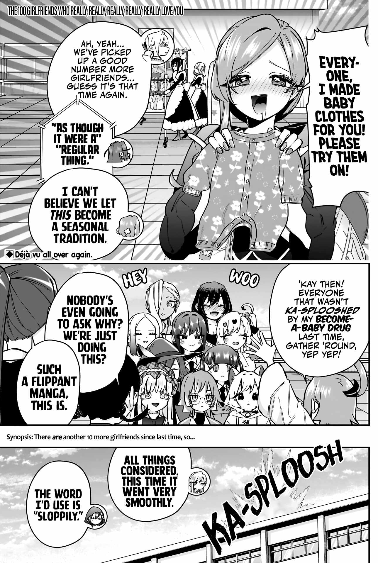 The 100 Girlfriends Who Really, Really, Really, Really, Really Love You Chapter 167 page 2