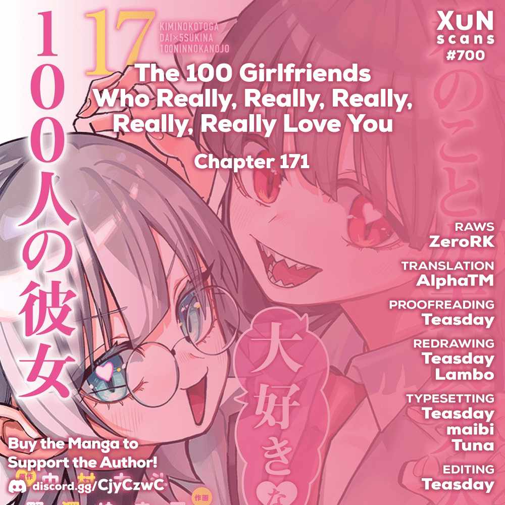 The 100 Girlfriends Who Really, Really, Really, Really, Really Love You Chapter 171 page 1