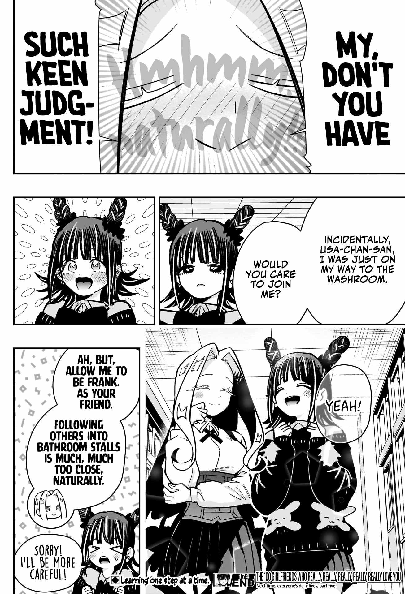The 100 Girlfriends Who Really, Really, Really, Really, Really Love You Chapter 174 page 19