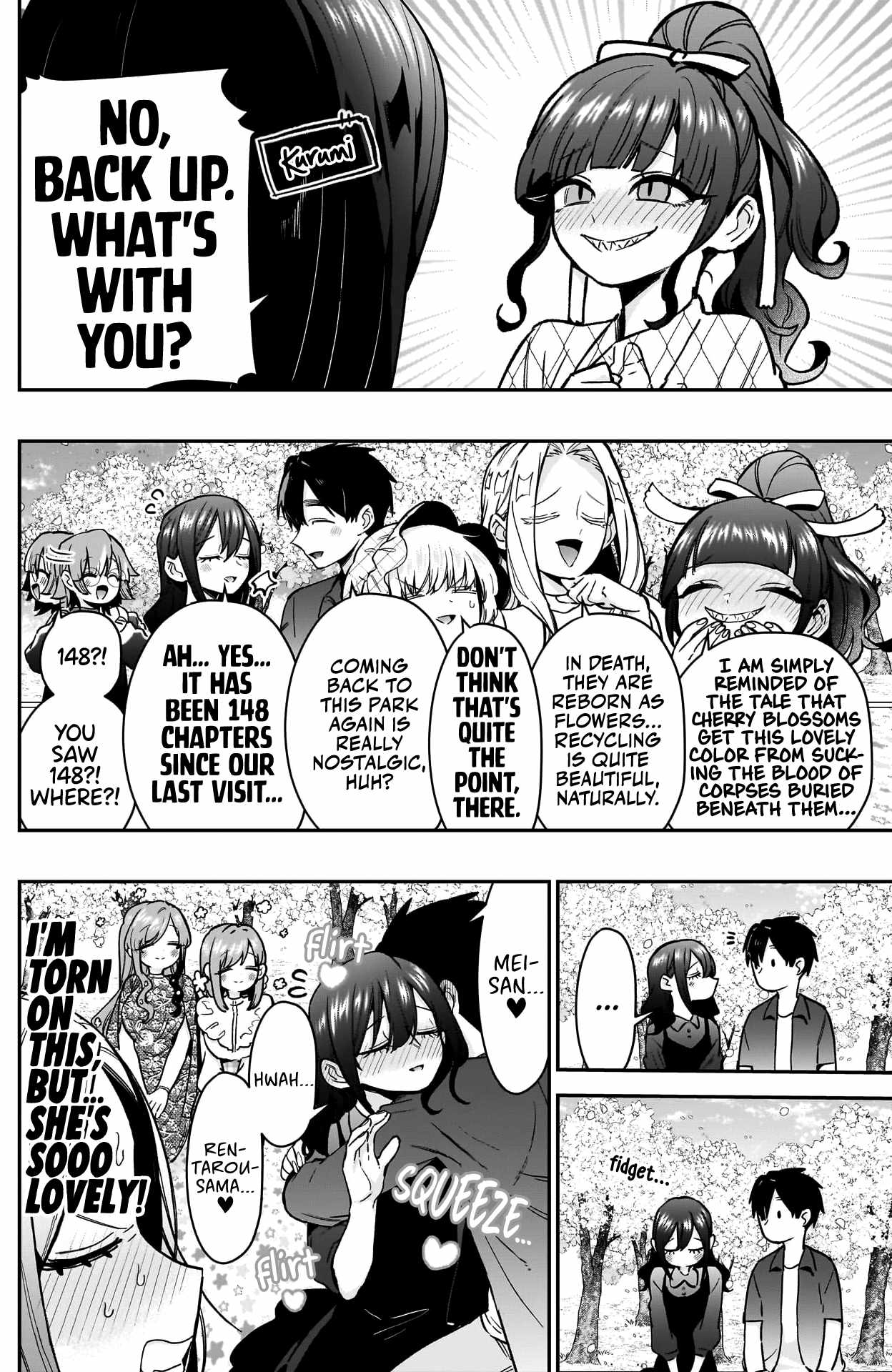 The 100 Girlfriends Who Really, Really, Really, Really, Really Love You Chapter 179 page 3