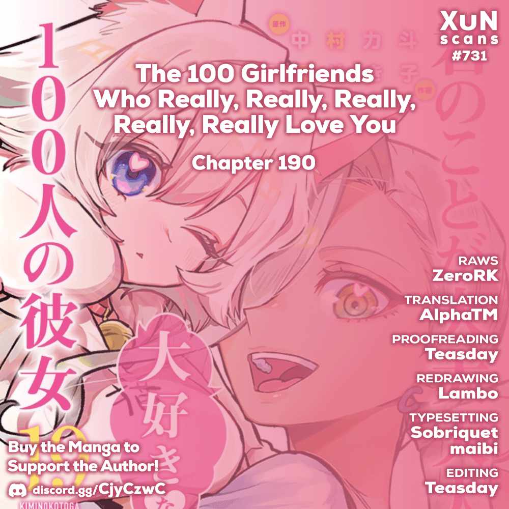 The 100 Girlfriends Who Really, Really, Really, Really, Really Love You Chapter 190 page 1