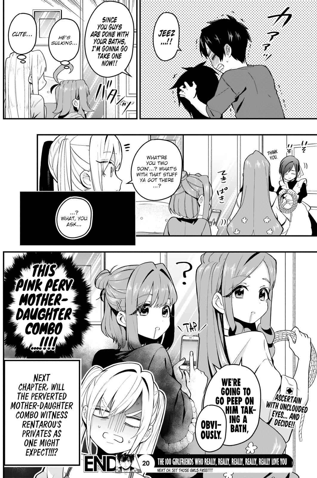 The 100 Girlfriends Who Really, Really, Really, Really, Really Love You Chapter 20 page 21