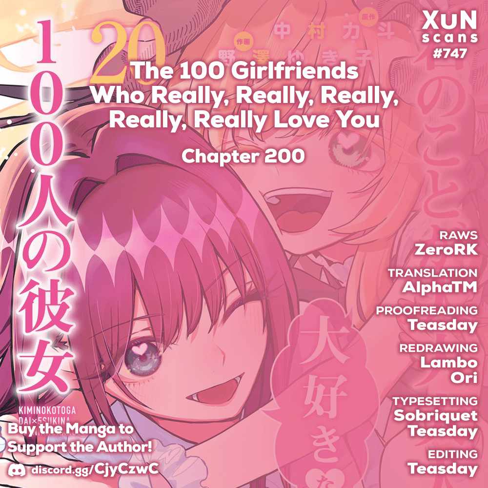 The 100 Girlfriends Who Really, Really, Really, Really, Really Love You Chapter 200 page 1