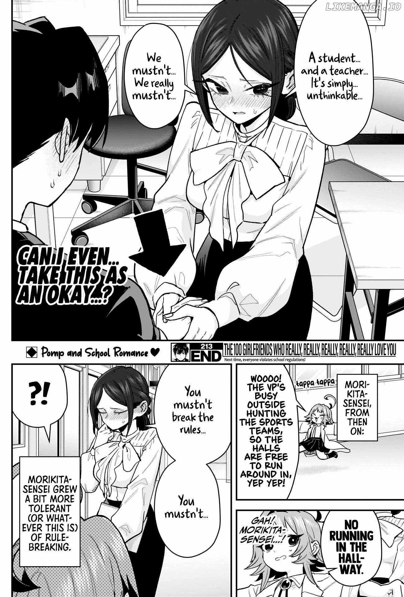 The 100 Girlfriends Who Really, Really, Really, Really, Really Love You Chapter 213 page 21