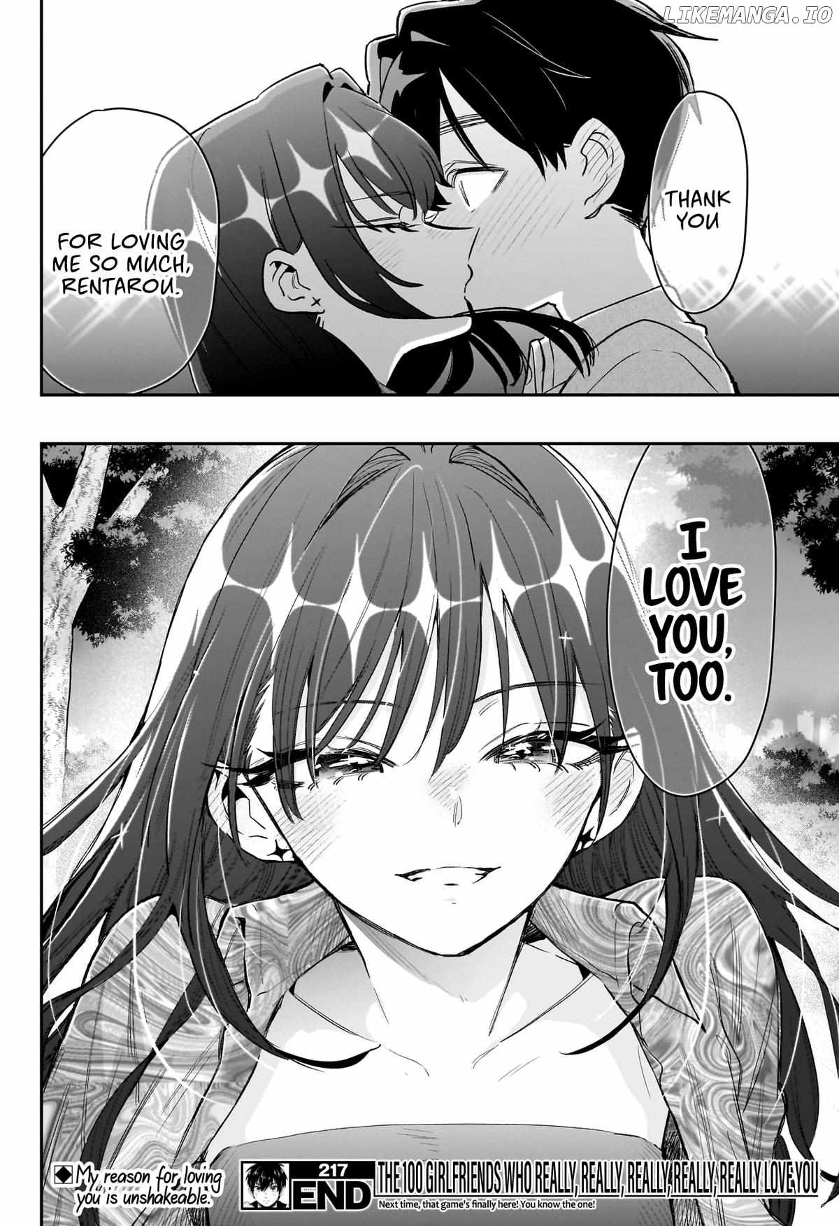The 100 Girlfriends Who Really, Really, Really, Really, Really Love You Chapter 217 page 20