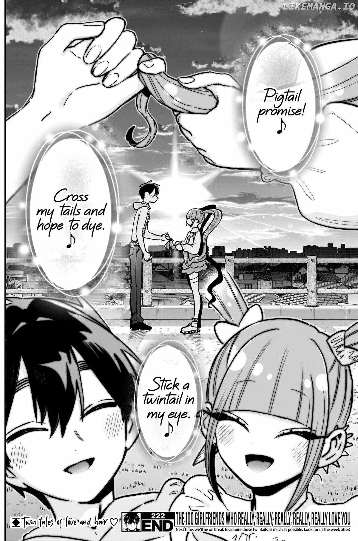 The 100 Girlfriends Who Really, Really, Really, Really, Really Love You Chapter 222 page 21
