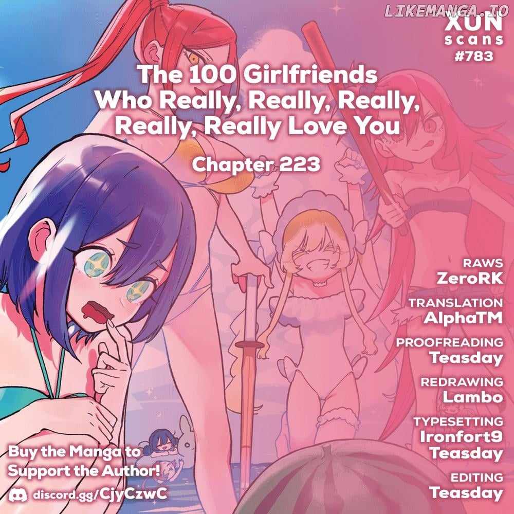 The 100 Girlfriends Who Really, Really, Really, Really, Really Love You Chapter 223 page 1