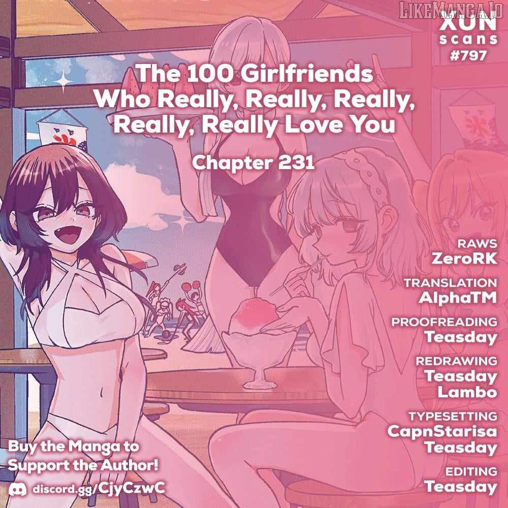 The 100 Girlfriends Who Really, Really, Really, Really, Really Love You Chapter 231 page 1
