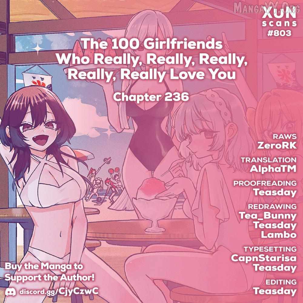 The 100 Girlfriends Who Really, Really, Really, Really, Really Love You Chapter 236 page 1