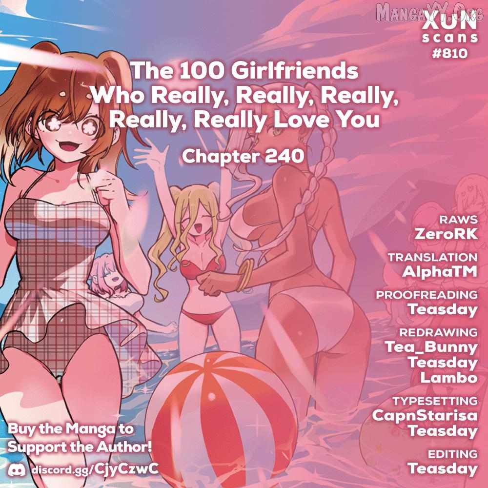 The 100 Girlfriends Who Really, Really, Really, Really, Really Love You Chapter 240 page 1
